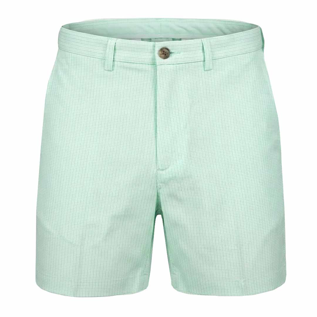 Haggar - Men's Plain Stretch Plaid Shorts (HS50025 330)
