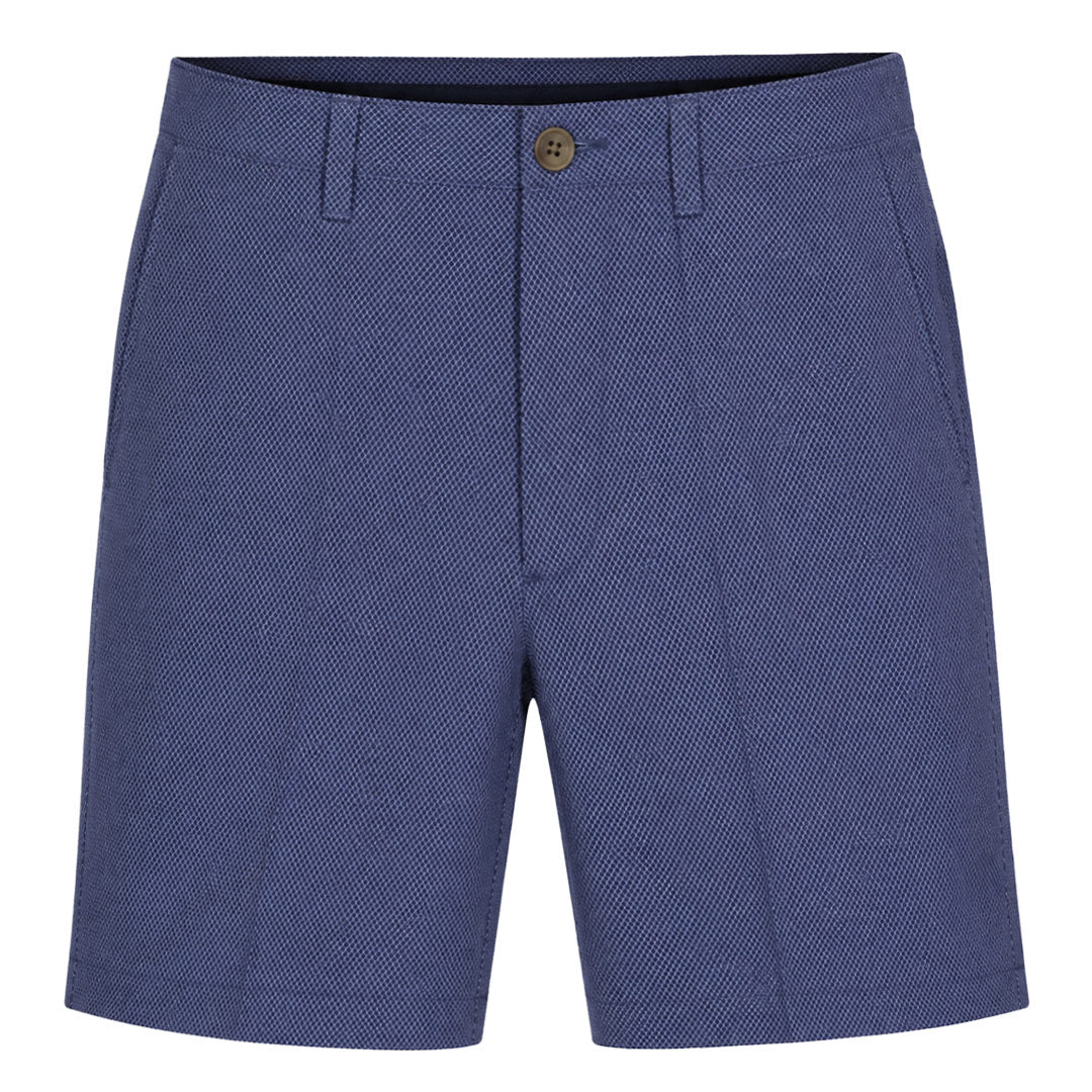 Haggar - Men's Plain Stretch Print Shorts (HS50015 410)