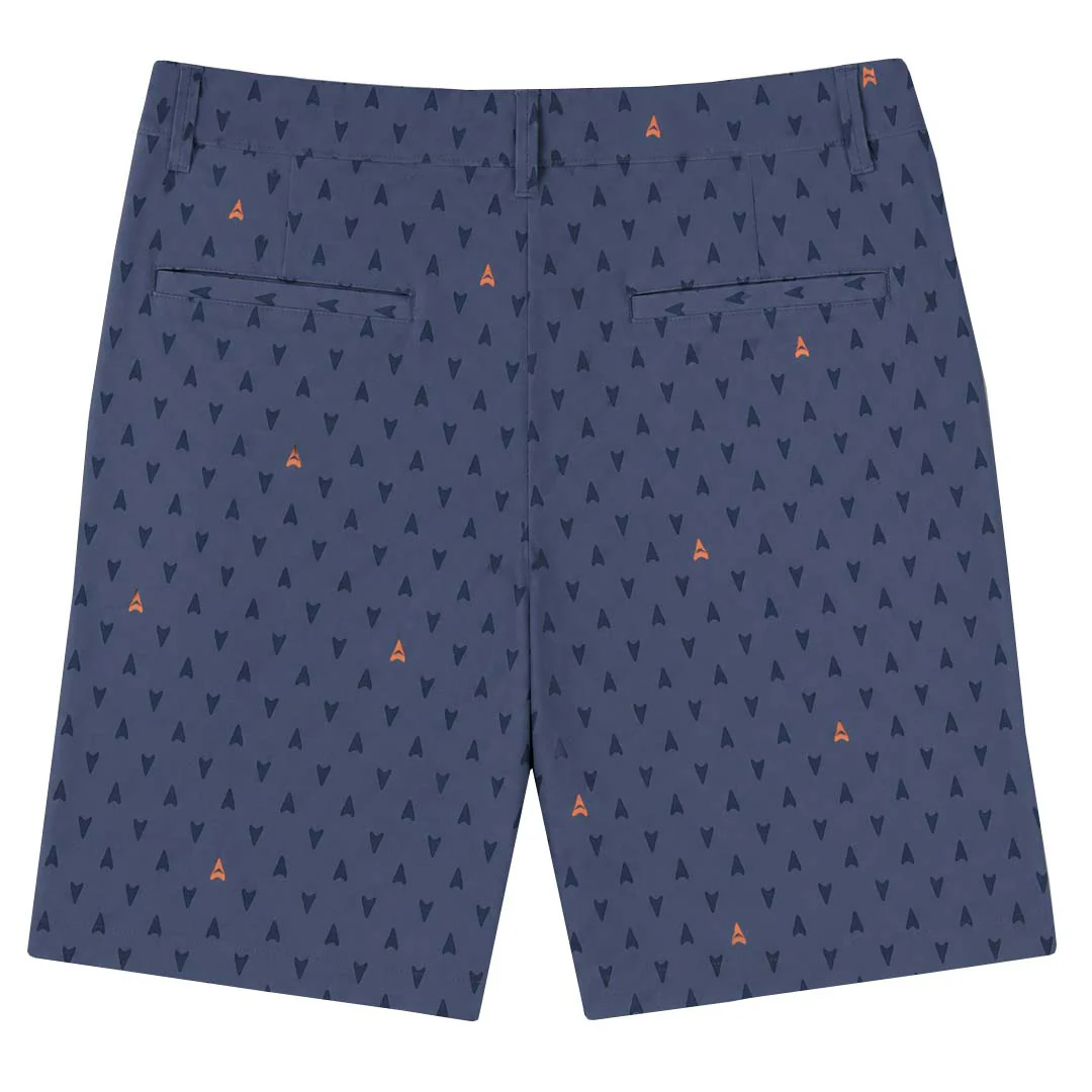 Haggar - Men's Plain Stretch Print Shorts (HS50017 410) - Image 2