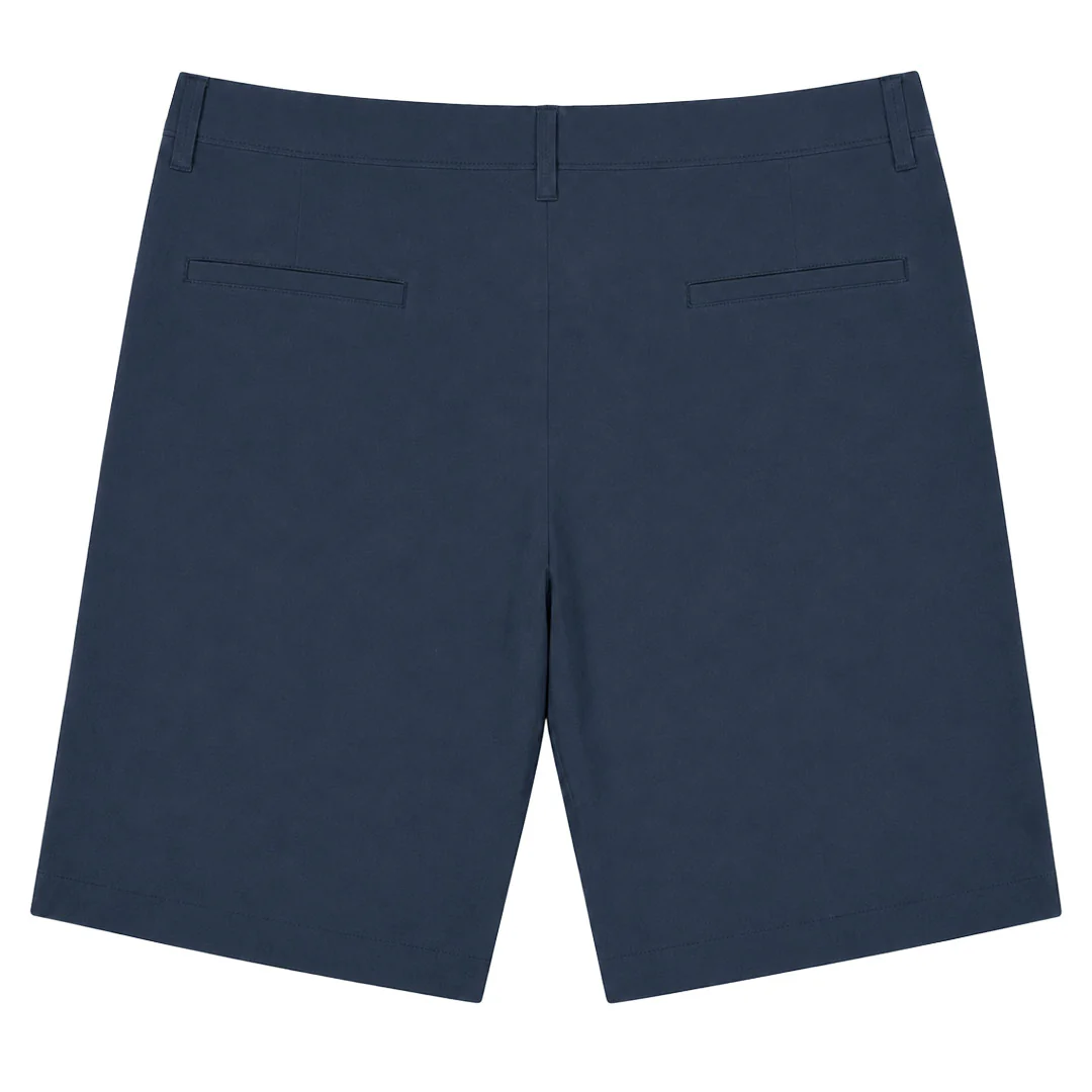 Haggar - Men's Plain Stretch Solid Shorts (HS50014 412) - Image 2