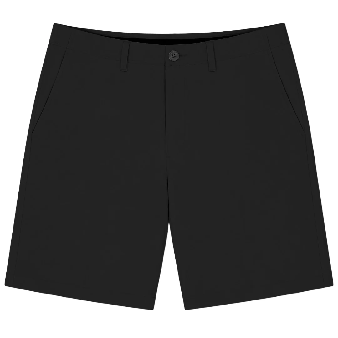 Haggar - Men's Plain Stretch Solid Shorts (HS50016 001)
