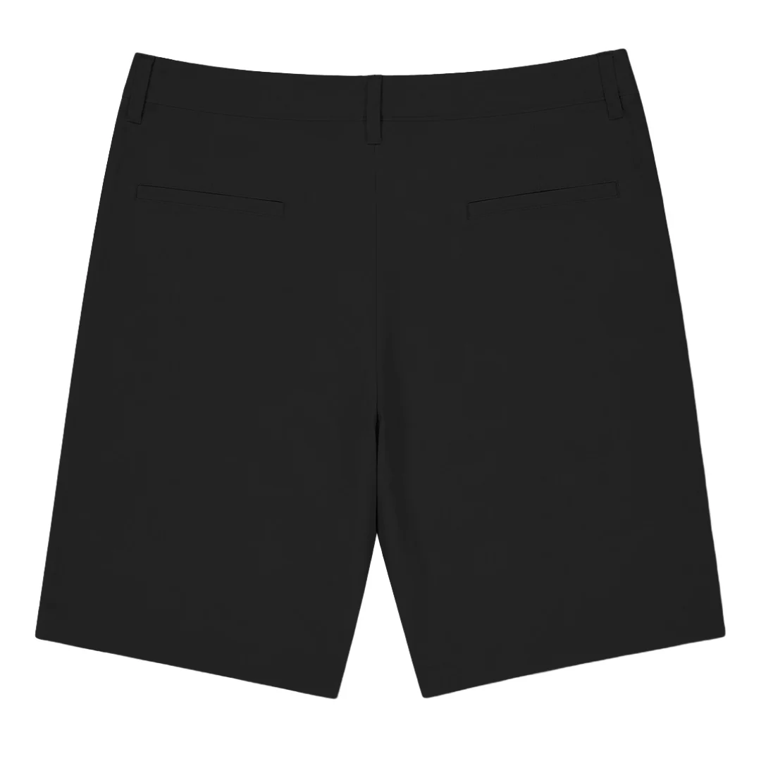Haggar - Men's Plain Stretch Solid Shorts (HS50016 001) - Image 2