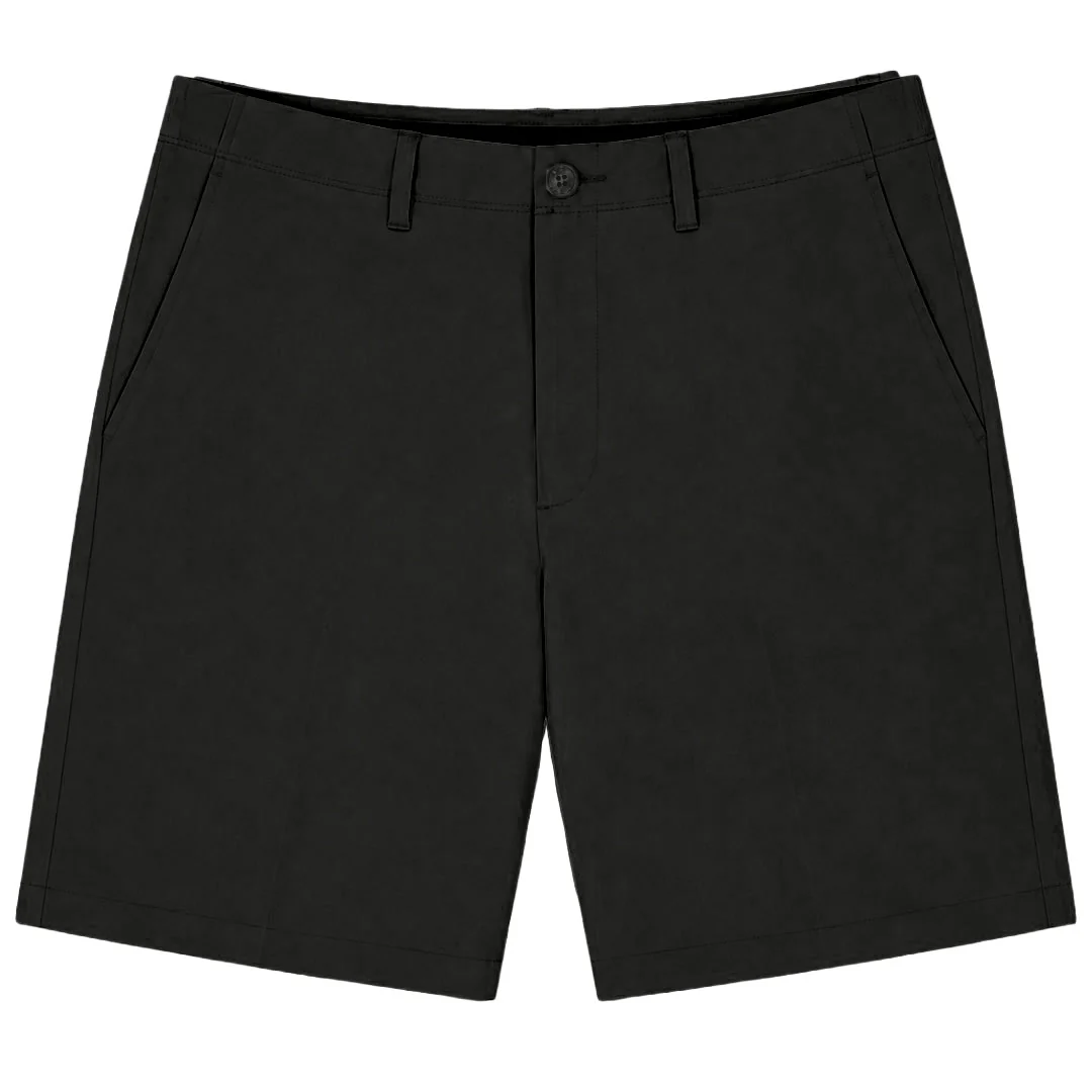 Haggar - Men's Plain Stretch Solid Shorts (HS50022 001)