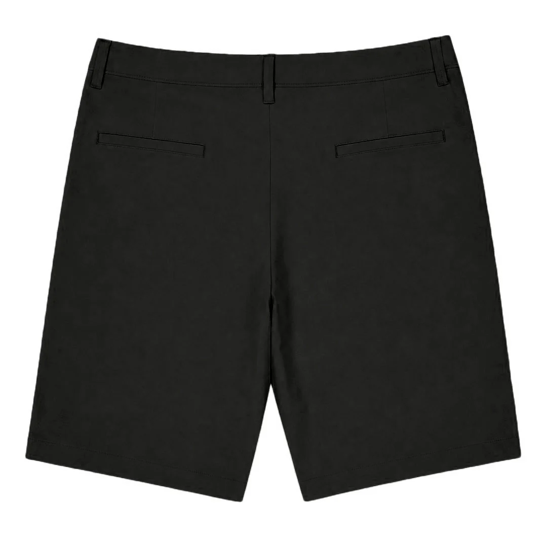 Haggar - Men's Plain Stretch Solid Shorts (HS50022 001) - Image 2