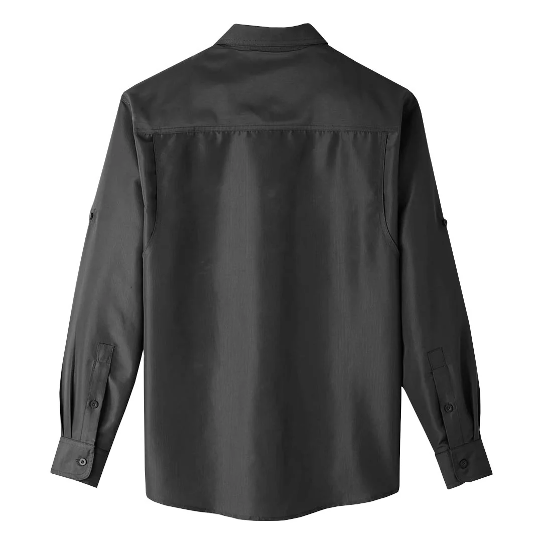 Harriton - Men's Key West Performance Long Sleeve Shirt (M580L MY) - Image 4