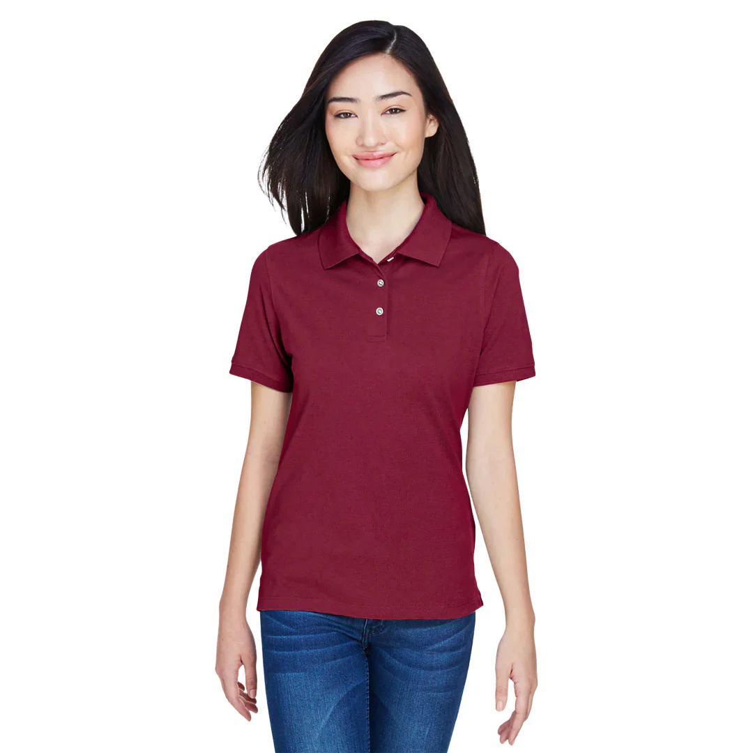 Harriton - Women's Easy Blend Polo (M265W 66) - Image 2