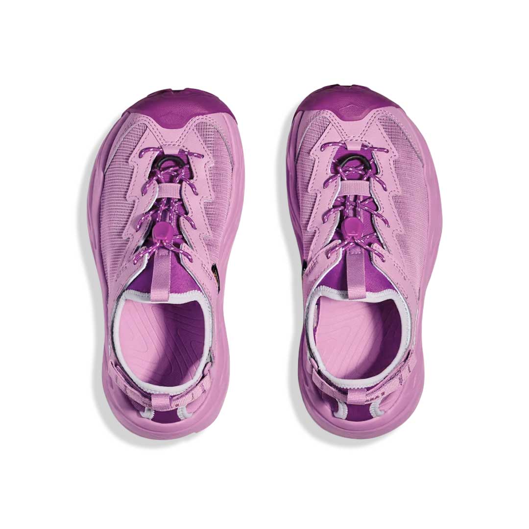 HOKA - Kids' (Junior) Hopara 2 Sandals (1162552-LNW) - Image 4