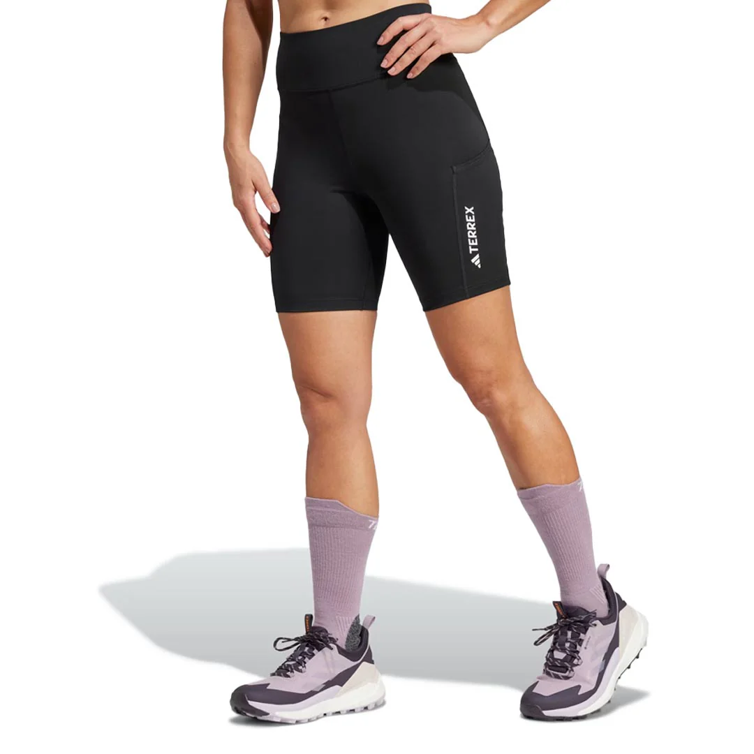 adidas - Women's Terrex Multi 8 Inch Tight Shorts (JF1272) - Image 2