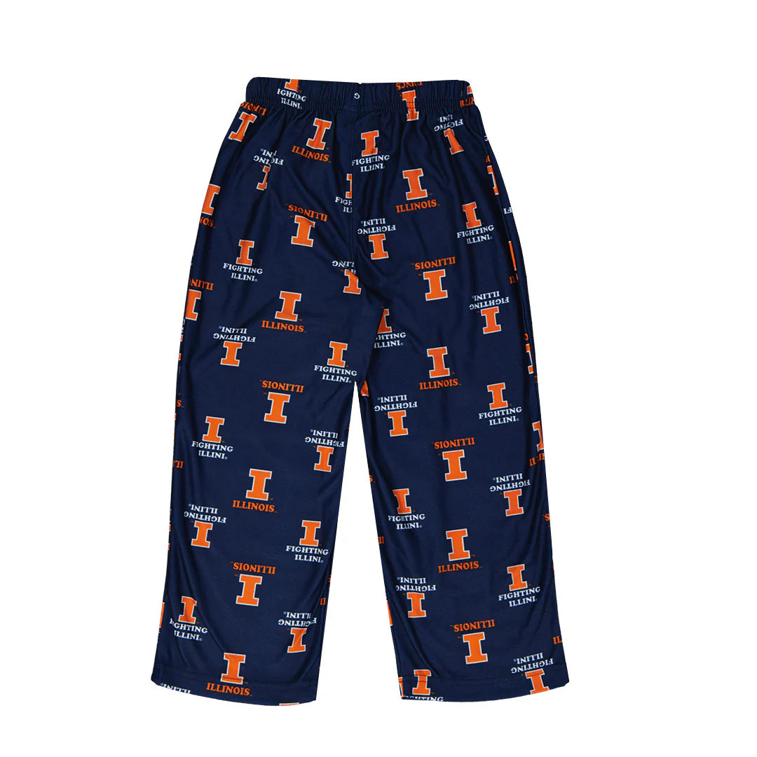 Kids' Illinois Fighting Illini Printed Pant (K46LF4 74N) - Image 2