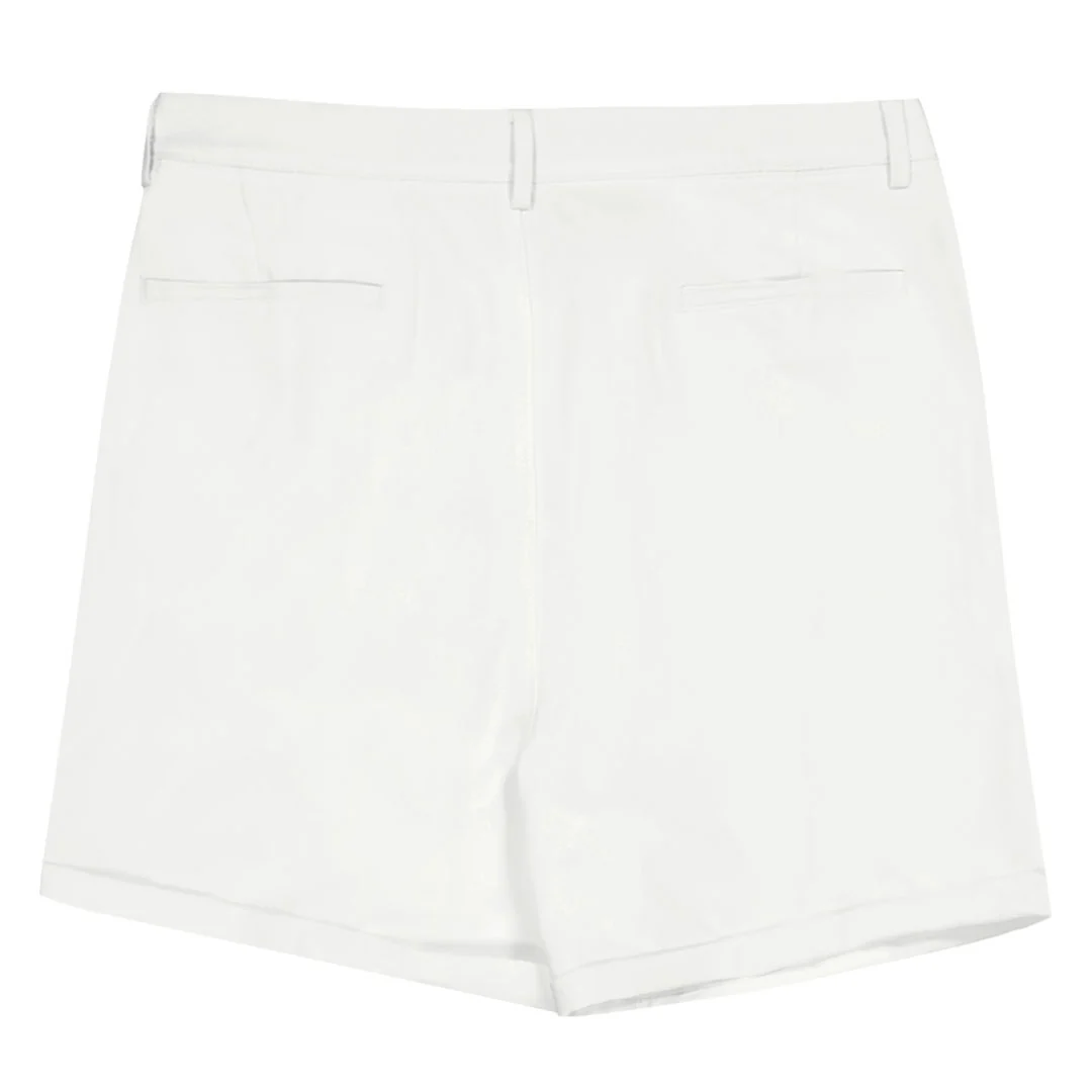 Lady Hagen - Women's Plain Solid Shorts (WGH14403 100) - Image 2