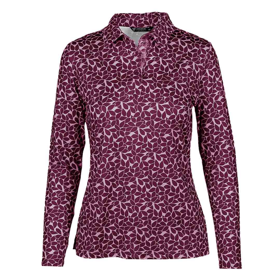 Levelwear - Women's Molly Long Sleeve Polo (YE01L CMZ)