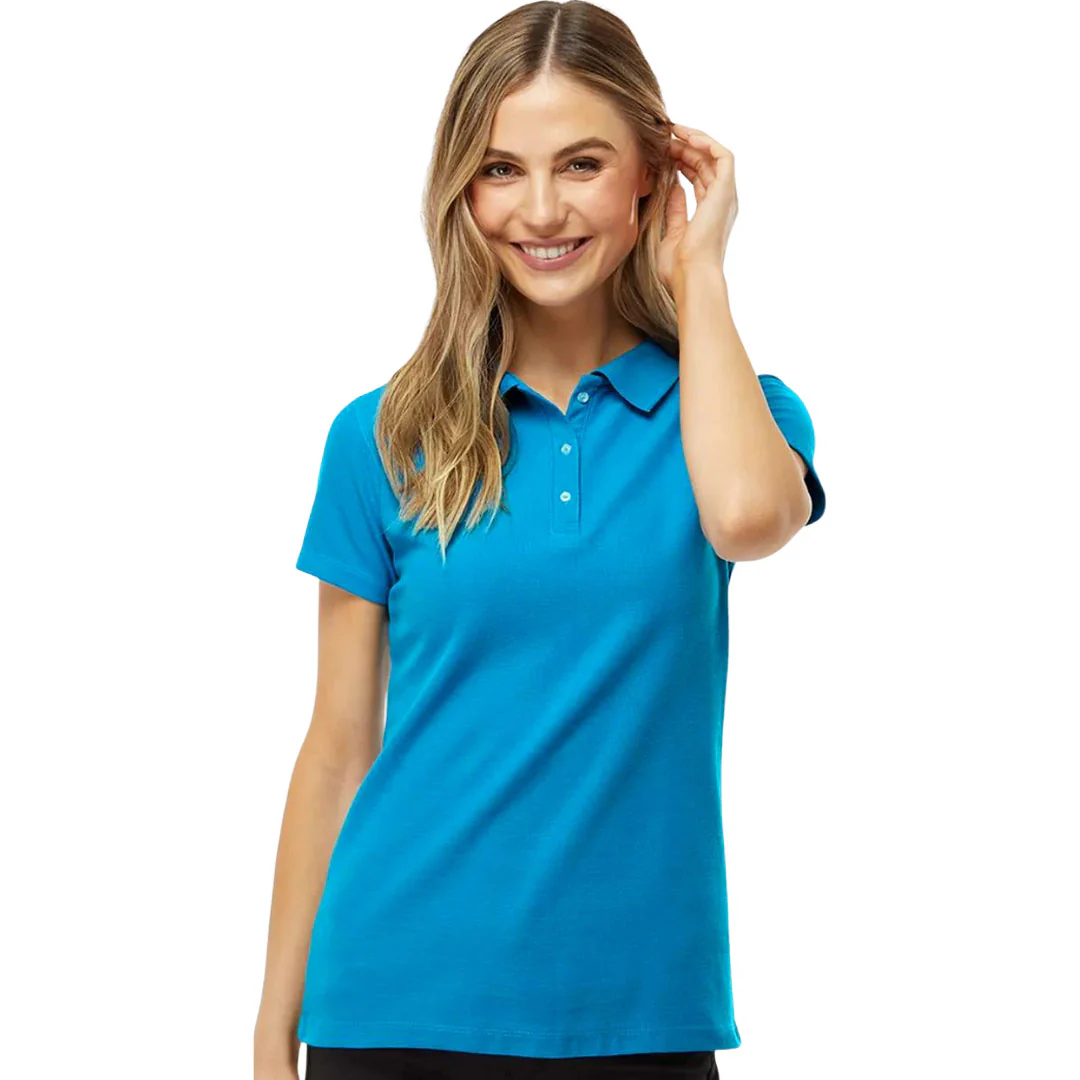 M&O - Women's Soft Touch Polo (7007 H3092) - Image 2