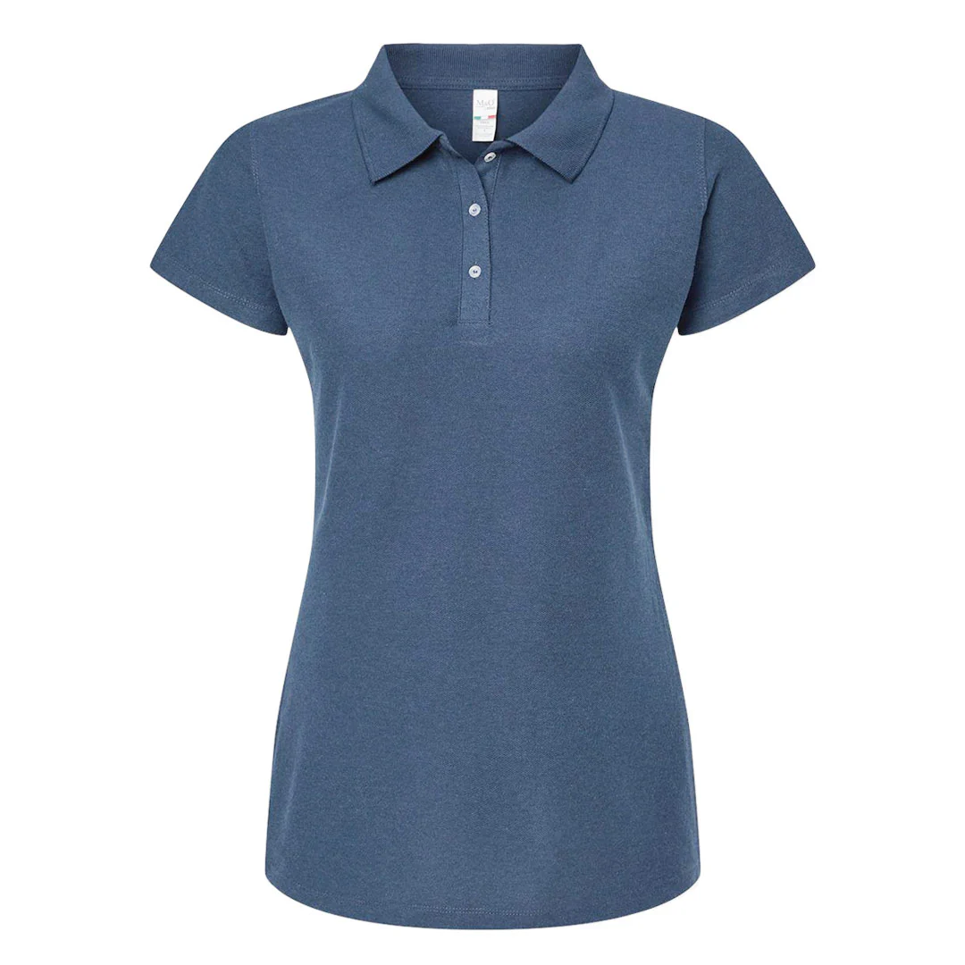 M&O - Women's Soft Touch Polo (7007 HNVY)