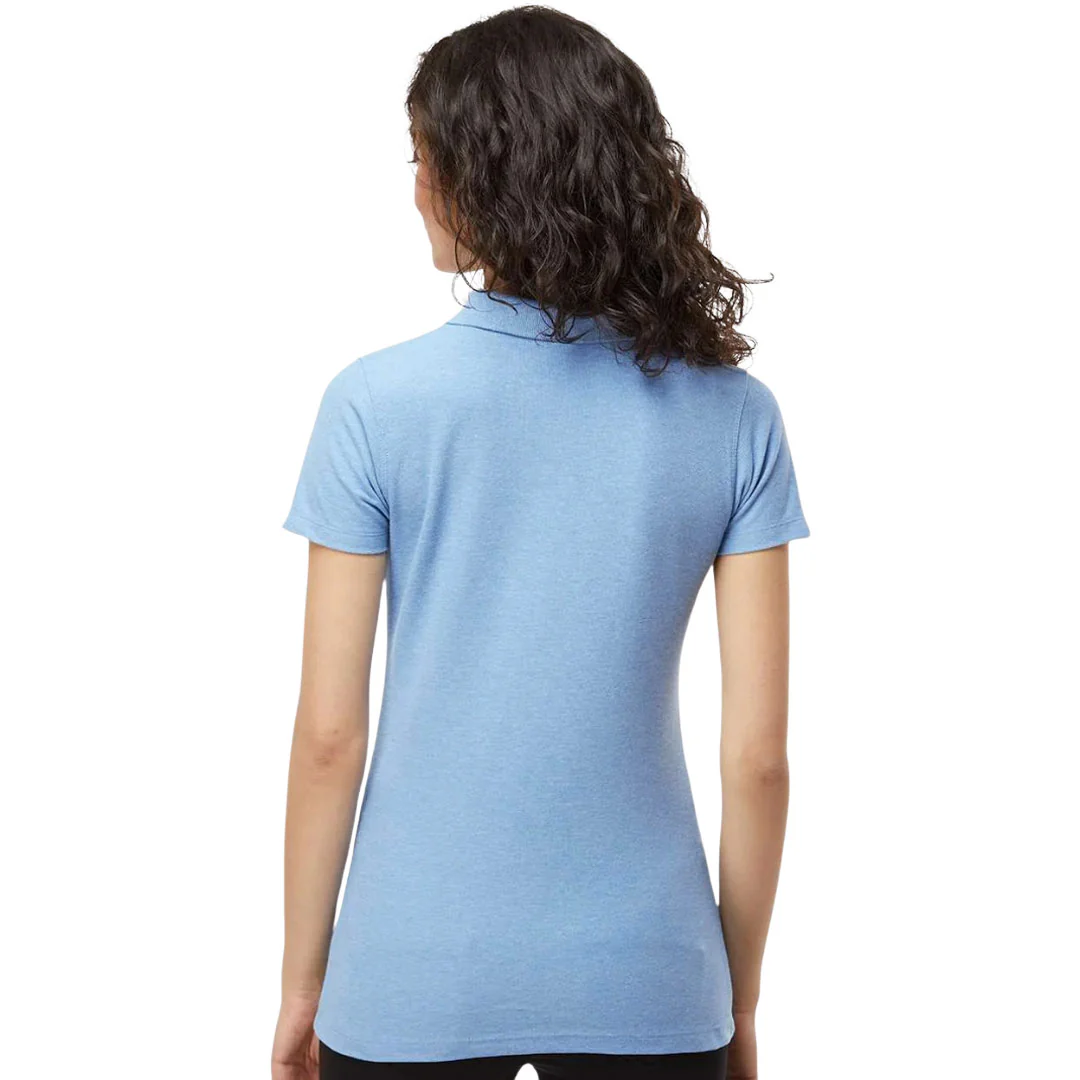 M&O - Women's Soft Touch Polo (7007 X3627) - Image 3