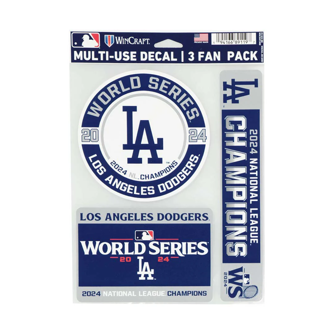 MLB - Los Angeles Dodgers 2024 National League Champions Fan Set (89535312) - Image 2