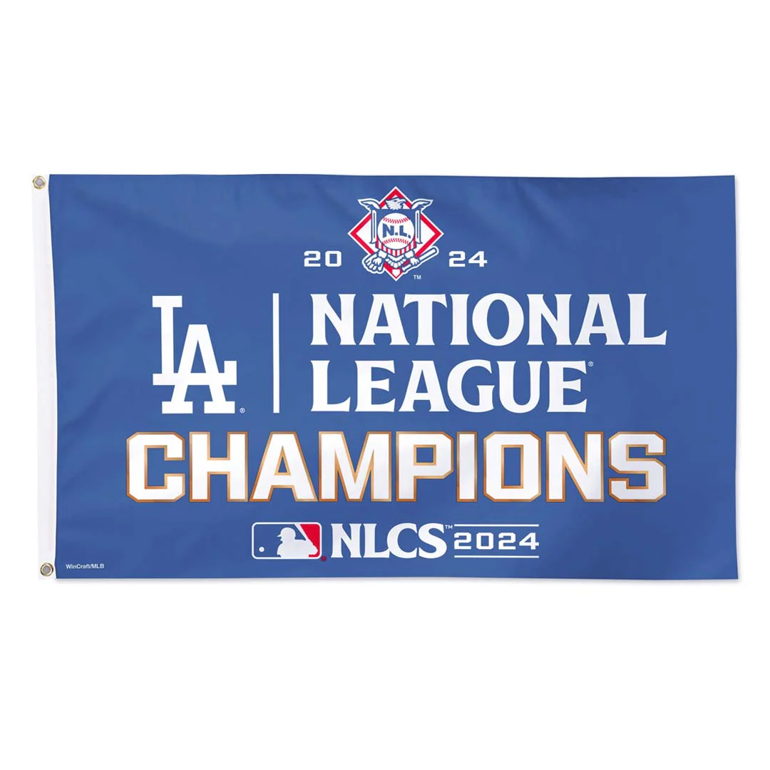 MLB - Los Angeles Dodgers 2024 National League Champions Flag (LA-NLCS-2024-CHAMP-FLAG)