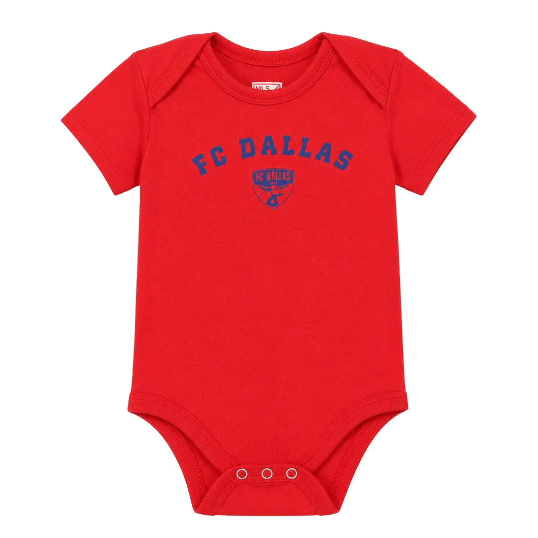 MLS - Kids' (Infant) FC Dallas 3 Pack Onesie Set (CP40 802F ESJ AI1) - Image 2
