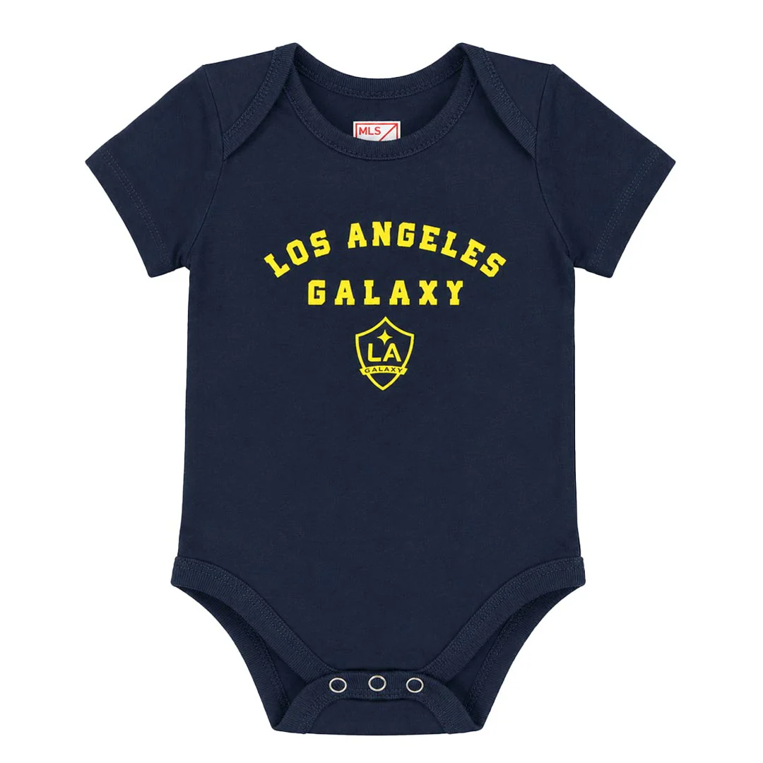 MLS - Kids' (Infant) LA Galaxy 3 Pack Creeper Set (CP40 801F ESR AI1) - Image 2