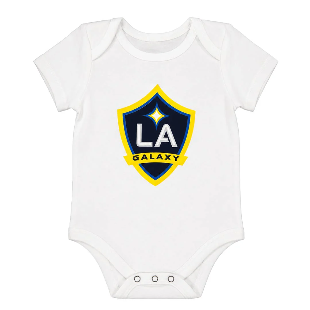 MLS - Kids' (Infant) LA Galaxy 3 Pack Creeper Set (CP40 801F ESR AI1) - Image 3