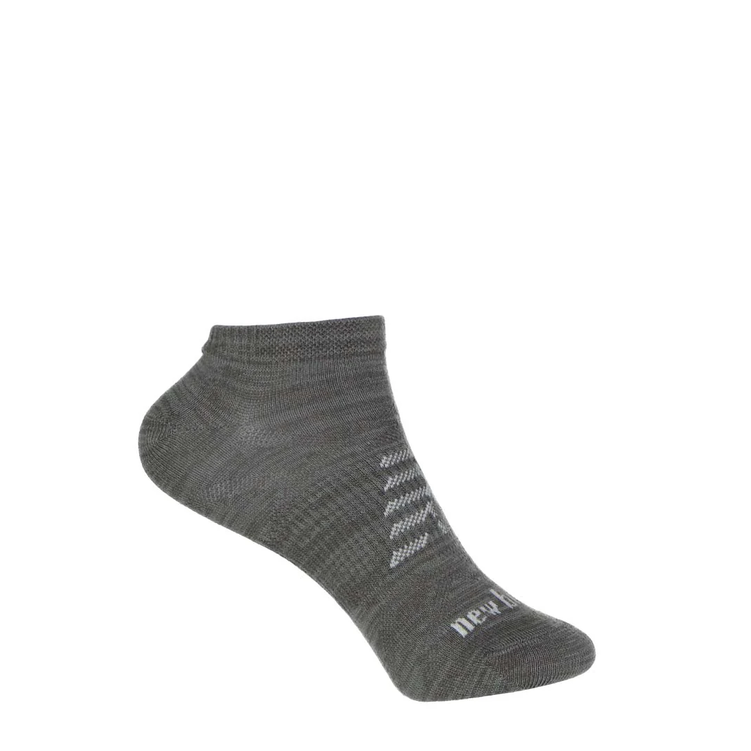 New Balance - Kids' Flat Knit No Show 3 Pack Socks (LAS03323 AS1) - Image 2