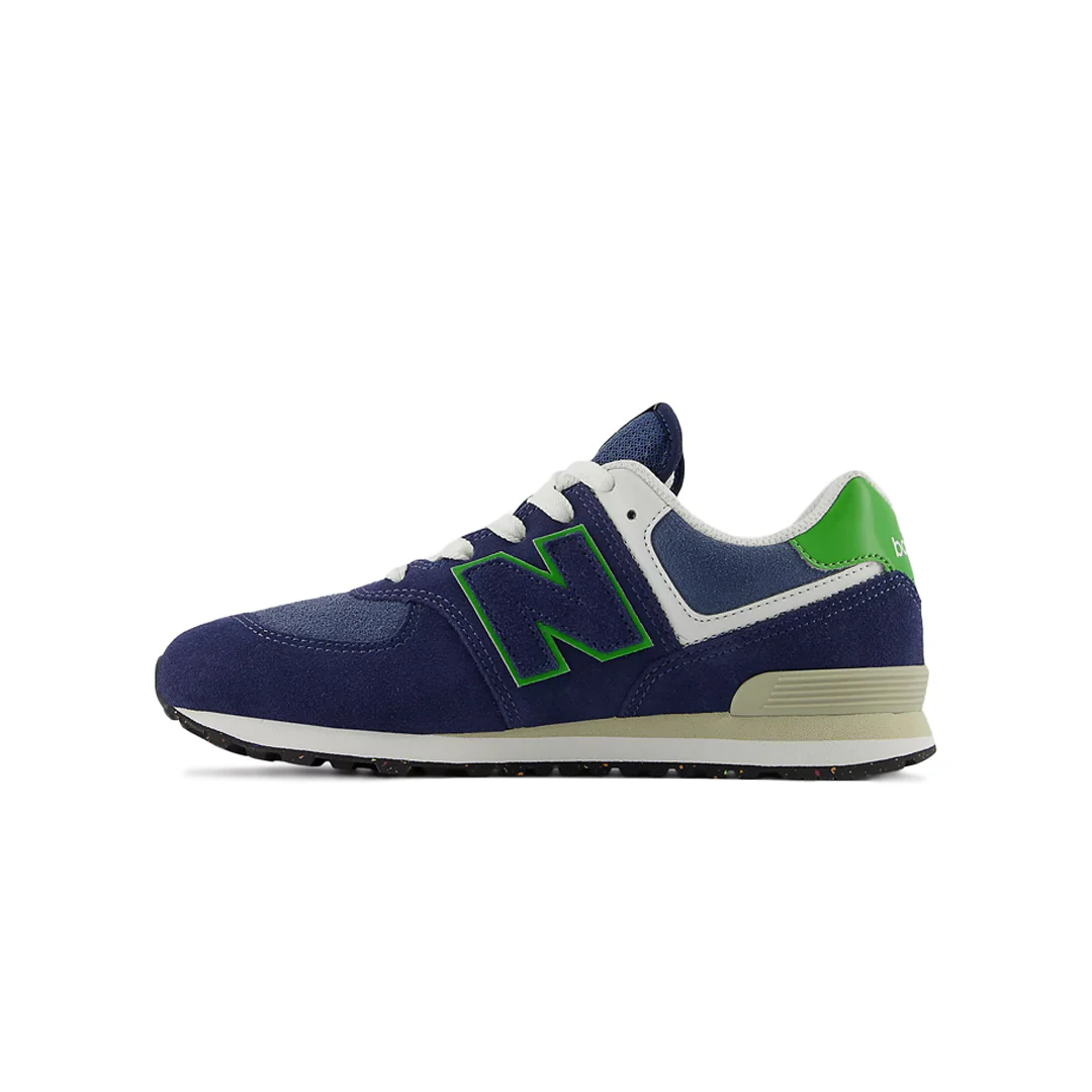 New Balance - Kids' (Junior) 574 Shoes (GC574QBL-M) - Image 2