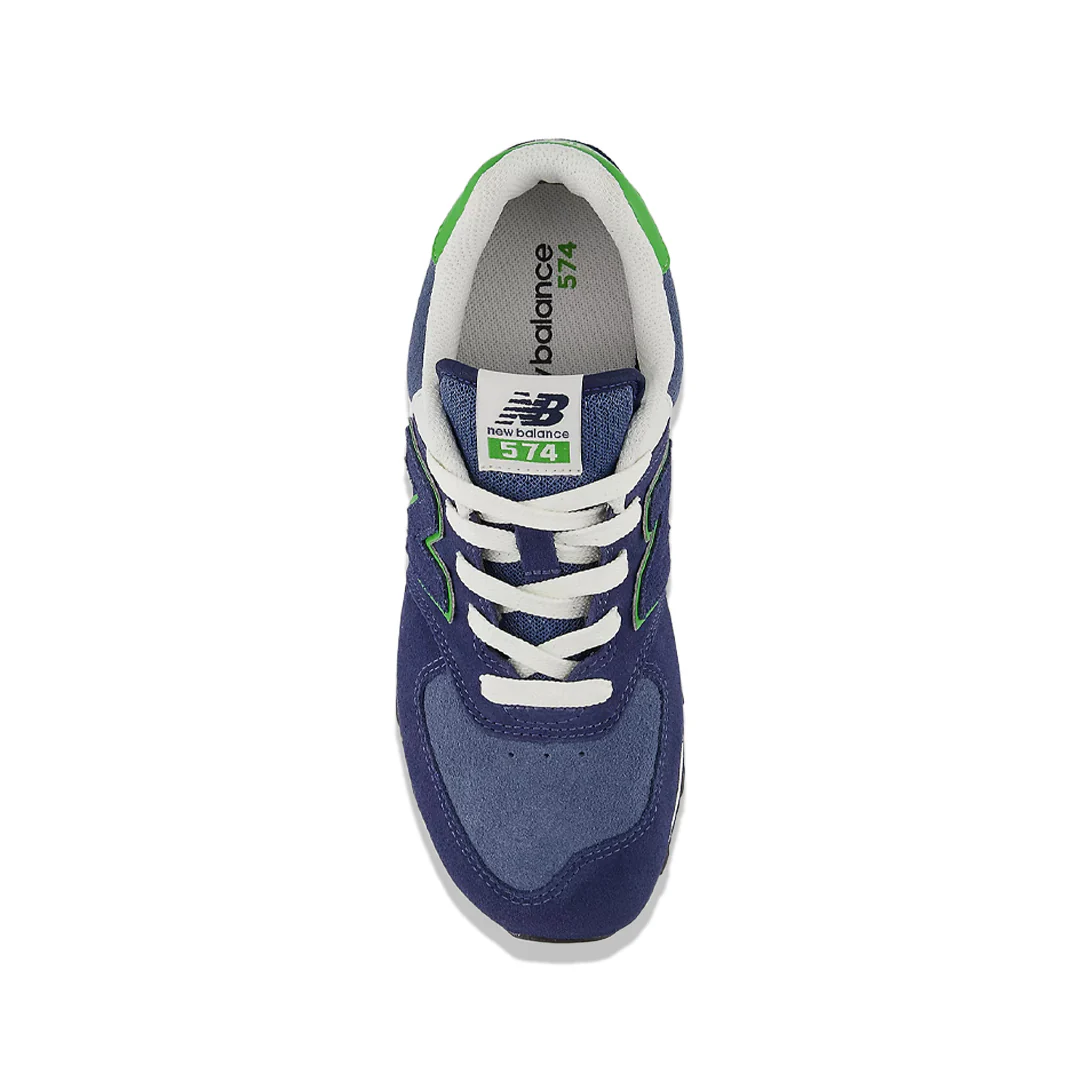 New Balance - Kids' (Junior) 574 Shoes (GC574QBL-M) - Image 3