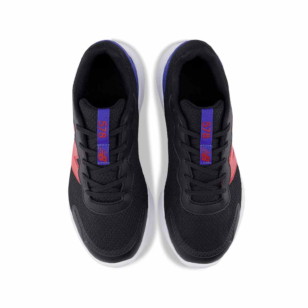 New Balance - Kids' (Junior) 578v1 Lace Shoes (GK578AB-M) - Image 4