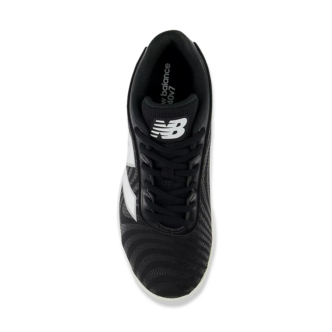 New Balance - Kids' (Preschool & Junior) 4040v7 Molded Baseball Cleats (Wide) (J4040BK7-W) - Image 3