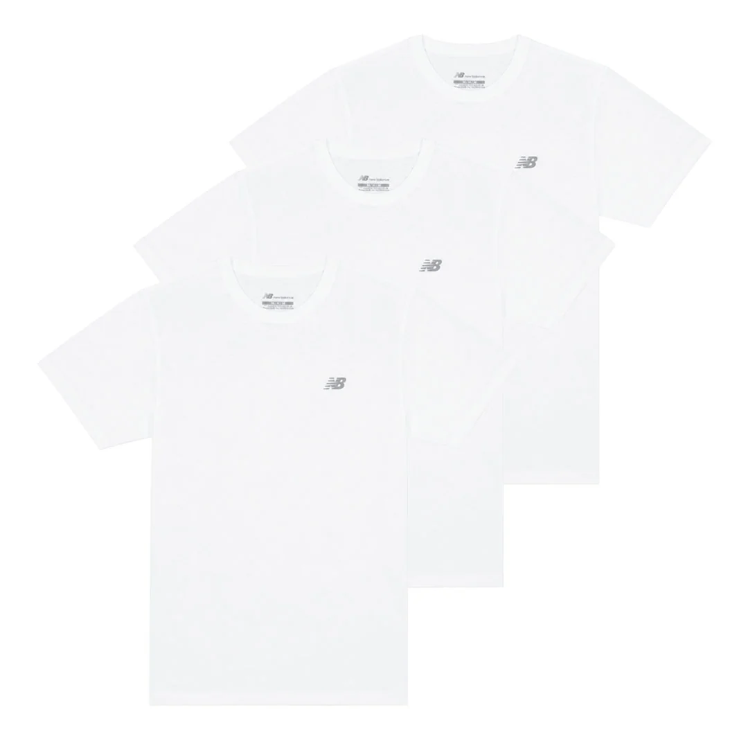 New Balance - Men's 3 Pack Performance Cotton T-Shirt (NB3085-3-103N)