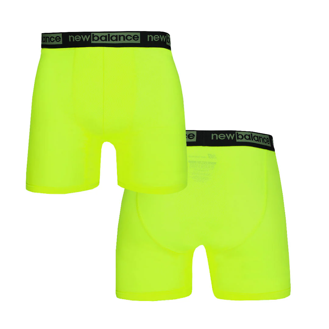 New Balance - Men's 4 Pack Athletic Mesh Boxer Brief (NB3015-4 704N) - Image 3