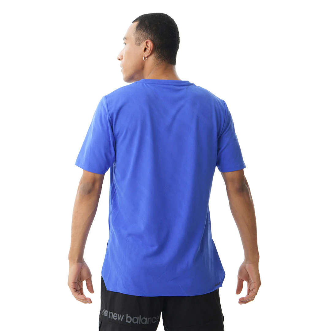 New Balance - Men's Q Speed Jacquard Short Sleeve T-Shirt (MT23281 MIB) - Image 3