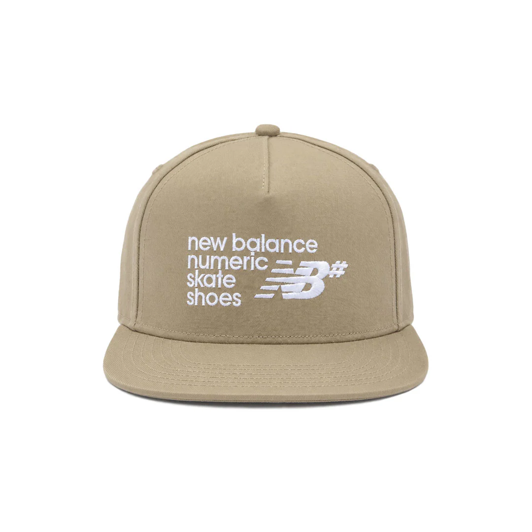 New Balance - Numeric 5 Panel Flat Brim Cap (LAH43008 SOT)