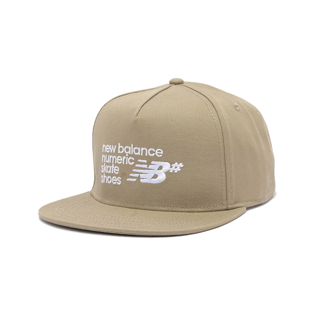 New Balance - Numeric 5 Panel Flat Brim Cap (LAH43008 SOT) - Image 2