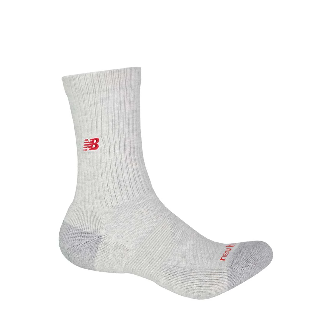New Balance - Unisex Active Premium 2 Pack Crew Socks (LAS25302 AG) - Image 2