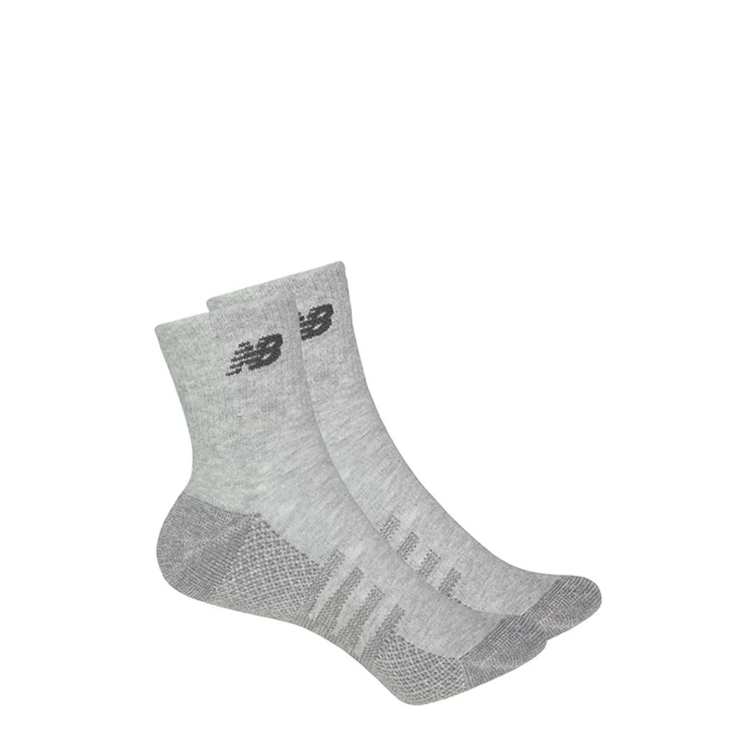 New Balance - Unisex Coolmax 2 Pack 1/4 Socks (LAS70332 GR)