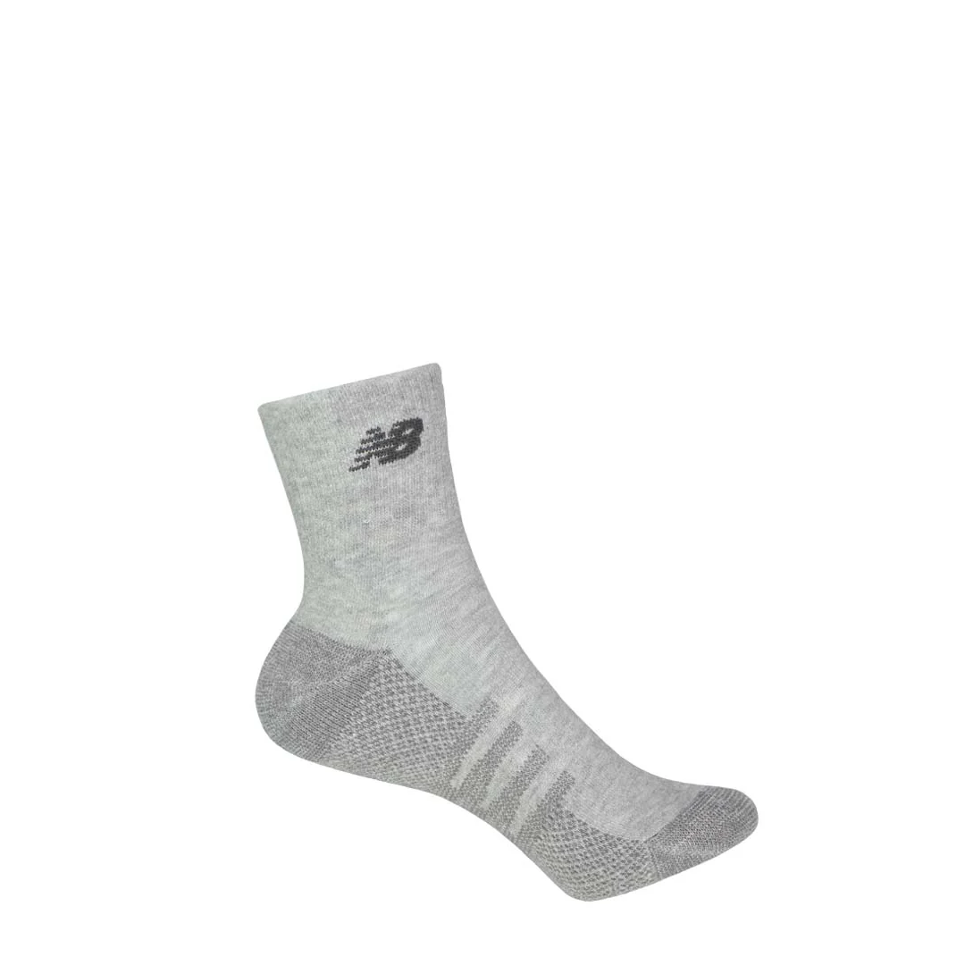 New Balance - Unisex Coolmax 2 Pack 1/4 Socks (LAS70332 GR) - Image 2