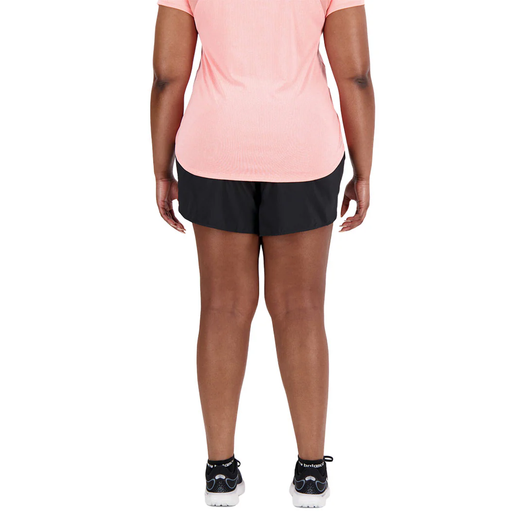 New Balance - Women's Accelerate 5" Shorts (WS23228 BK) - Image 3