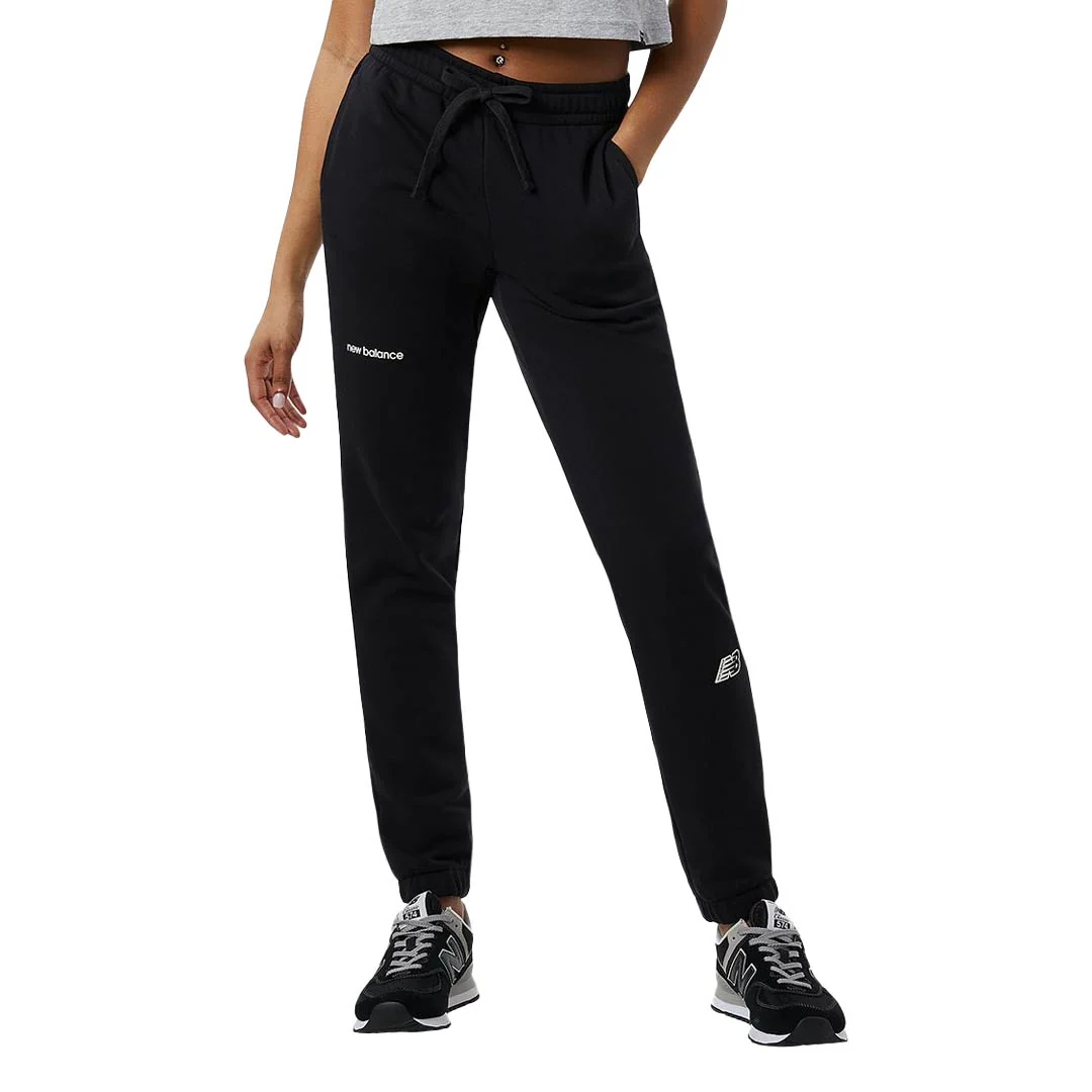 New Balance - Women's Essentials Sweatpant (WP23508 BK) - Image 2