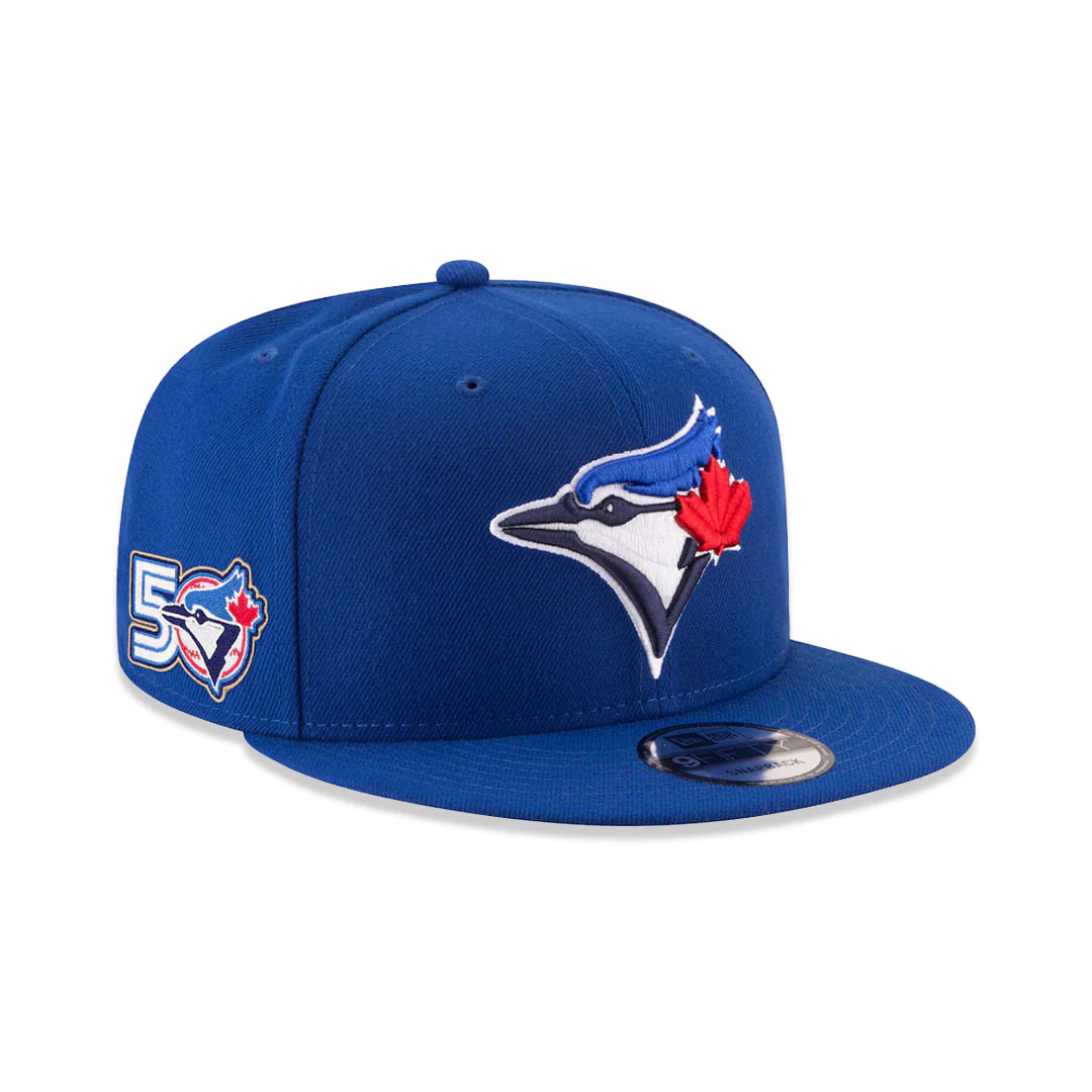 New Era - Toronto Blue Jays 50th Season Side Patch 9FIFTY Snapback Hat (60960498) - Image 2