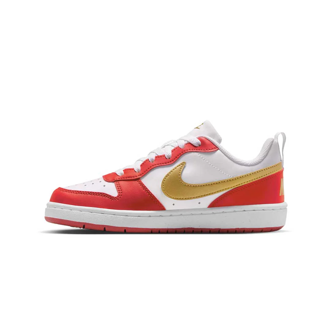 Nike - Kids' (Junior) Court Borough Low Recraft Shoes (DV5456 137) - Image 2