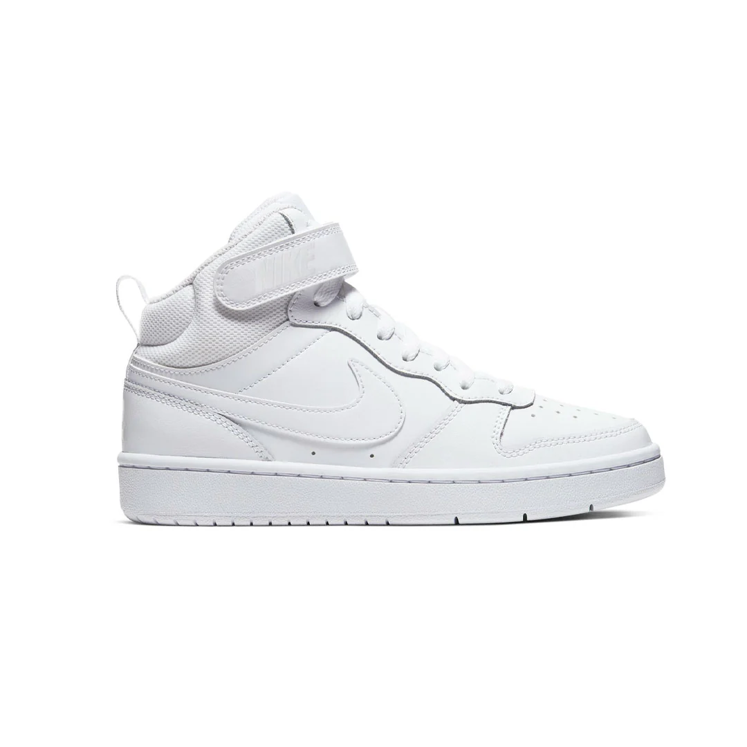 Nike - Kids' (Junior) Court Borough Mid 2 Shoes (CD7782 100)
