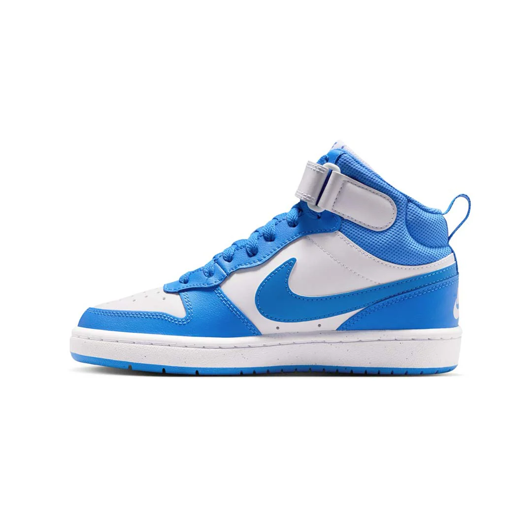 Nike - Kids' (Junior) Court Borough Mid 2 Shoes (CD7782 134) - Image 2