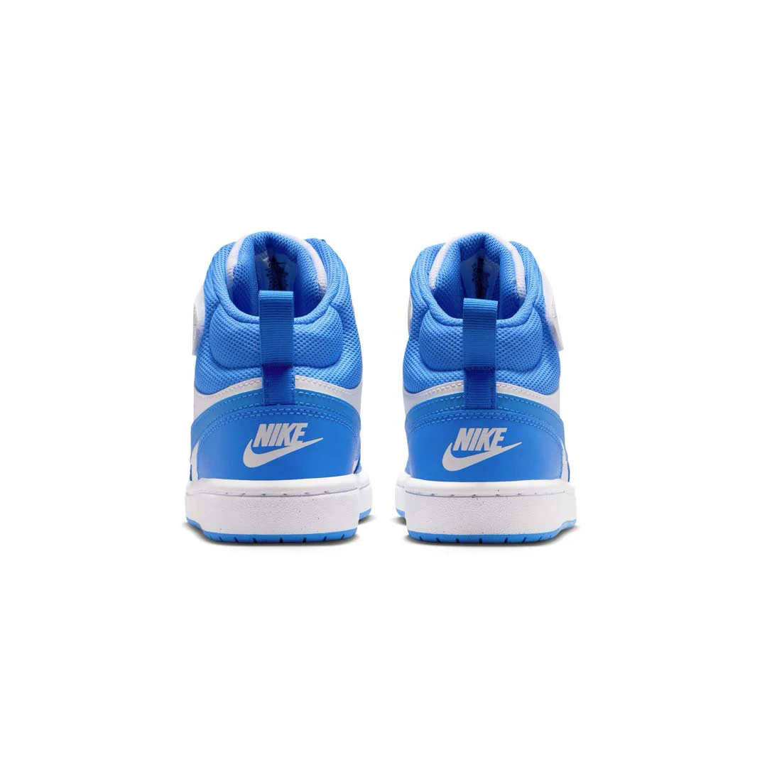 Nike - Kids' (Junior) Court Borough Mid 2 Shoes (CD7782 134) - Image 3
