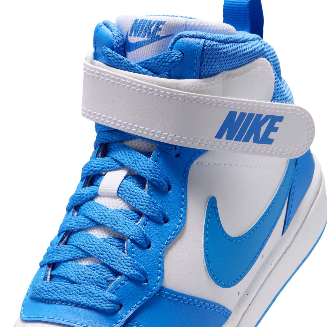 Nike - Kids' (Junior) Court Borough Mid 2 Shoes (CD7782 134) - Image 6