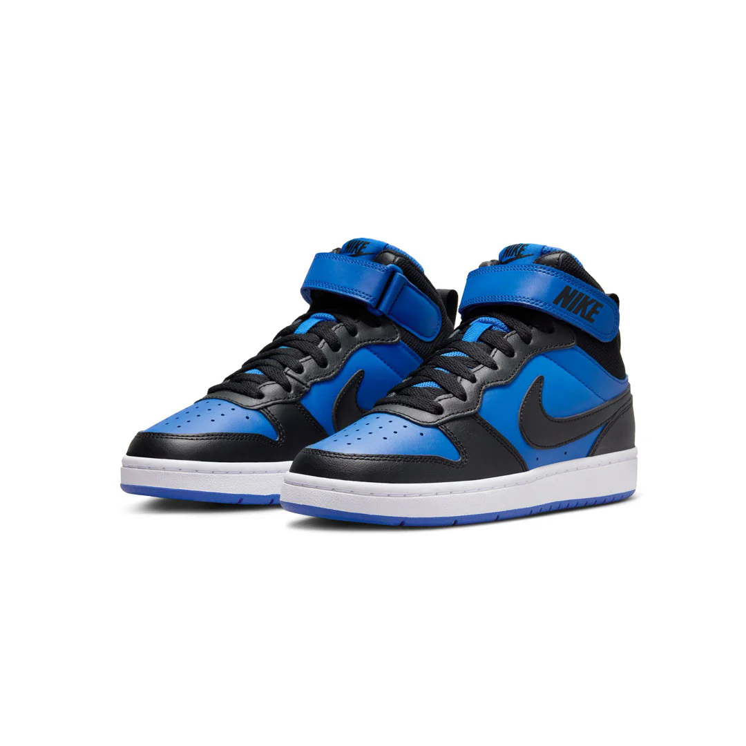 Nike - Kids' (Junior) Court Borough Mid 2 Shoes (CD7782 404) - Image 3