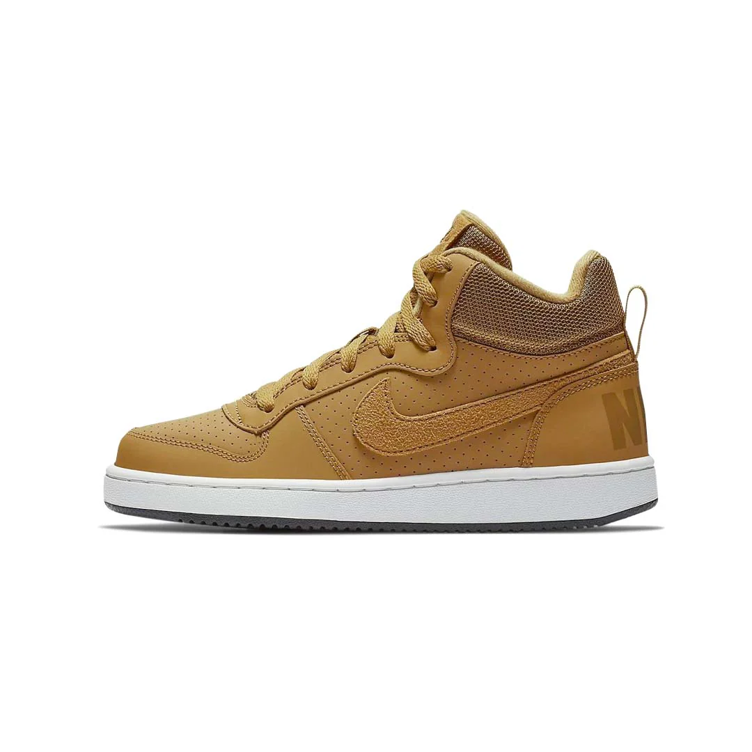 Nike - Kids' (Junior) Court Borough Mid Shoes (839977 701) - Image 2