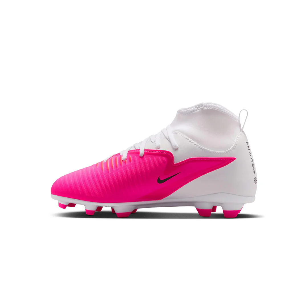 Nike - Kids' (Junior) Phantom 6 High Club Firm/Multi Ground Cleats (IH1791 901) - Image 2