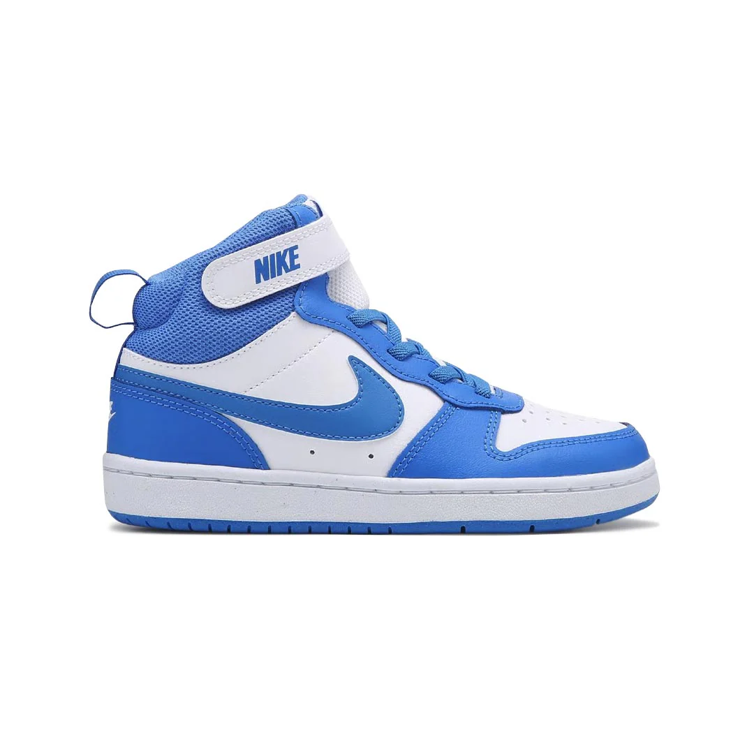 Nike - Kids' (Preschool) Court Borough Mid 2 Shoes (CD7783 134)