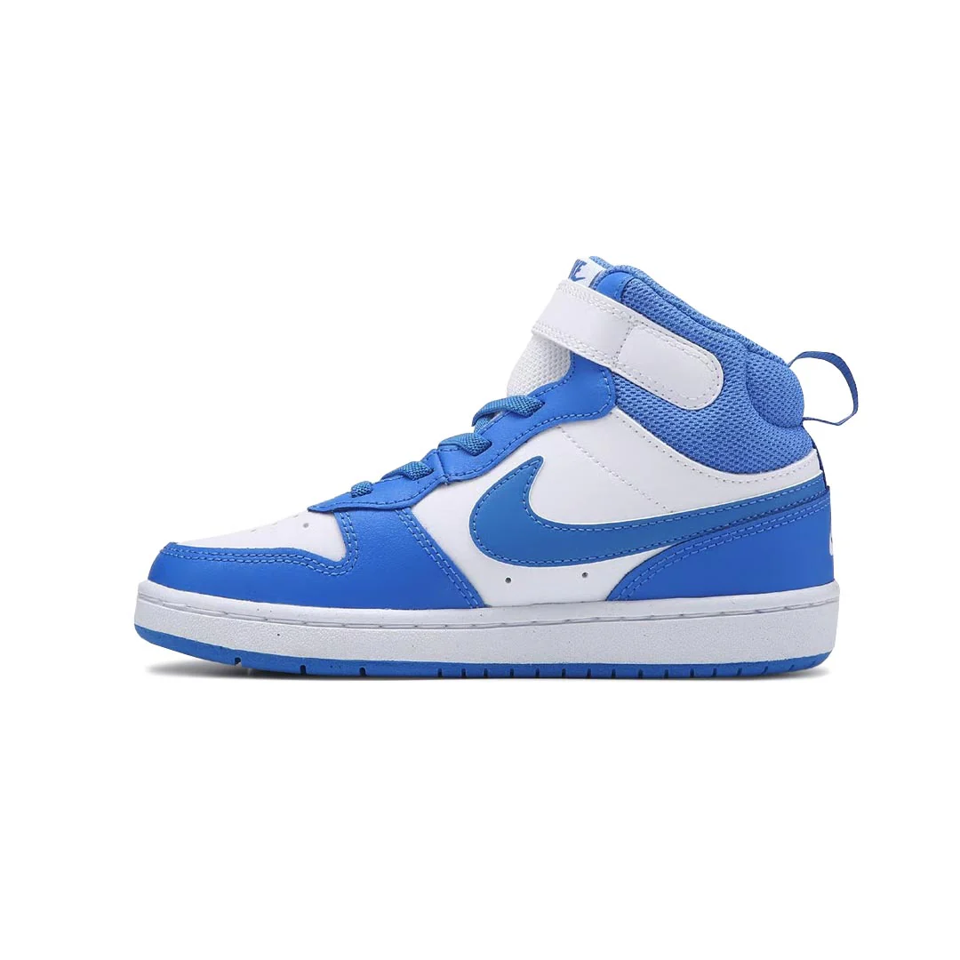 Nike - Kids' (Preschool) Court Borough Mid 2 Shoes (CD7783 134) - Image 2