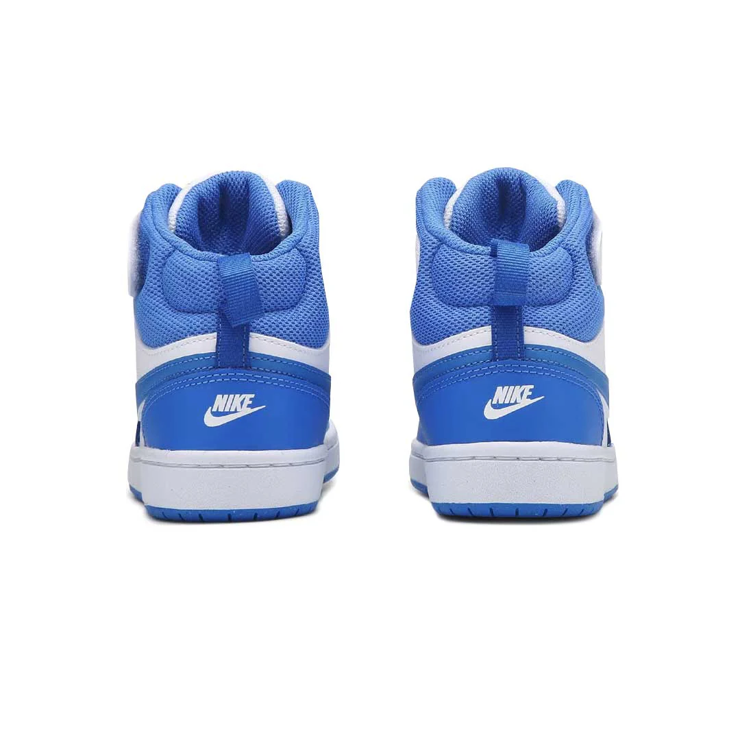 Nike - Kids' (Preschool) Court Borough Mid 2 Shoes (CD7783 134) - Image 3